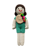 Load image into Gallery viewer, Crochet Doll-Sea Green
