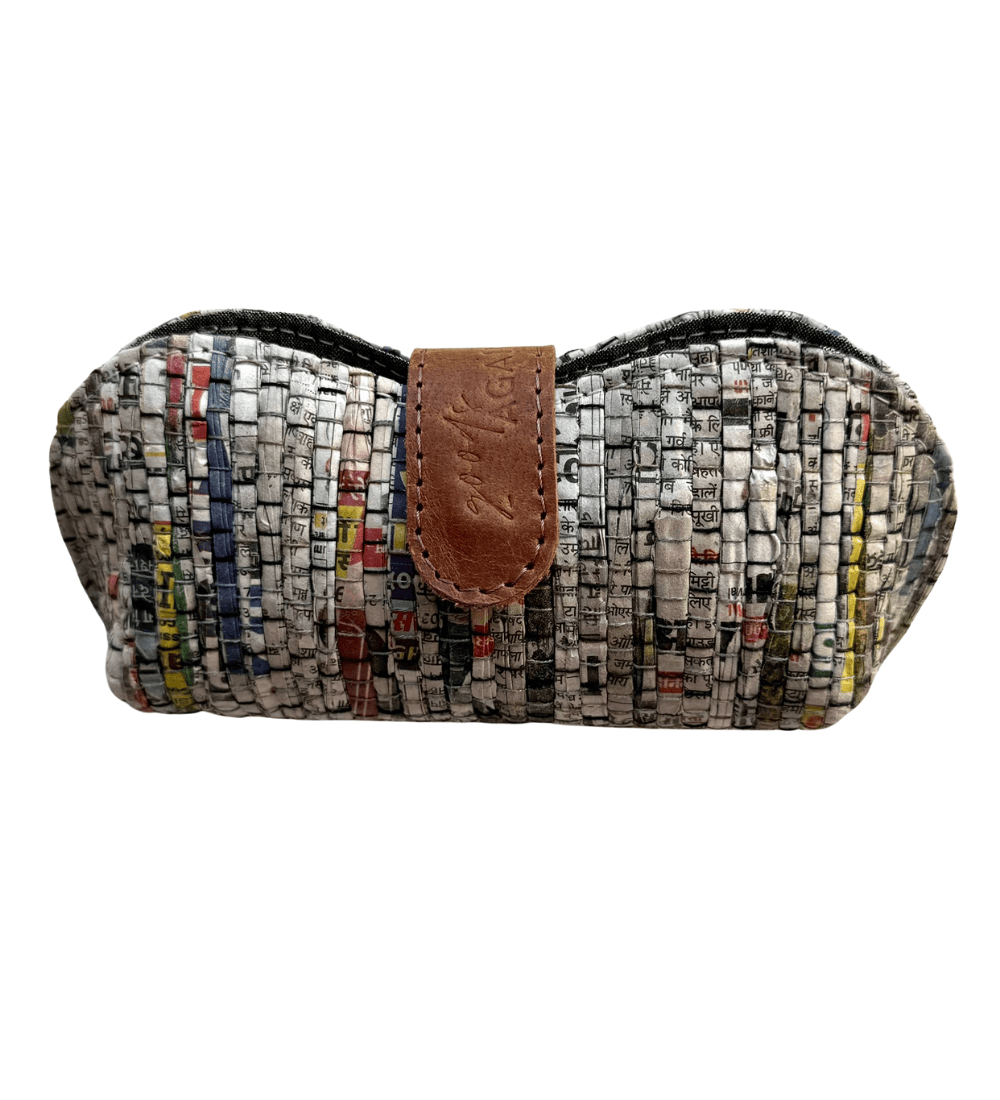 Newspaper Glasses Case